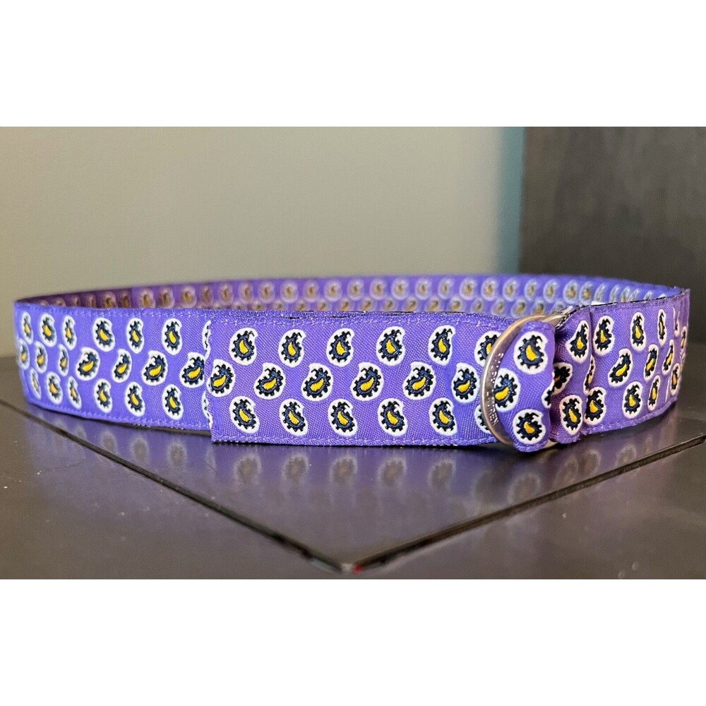 Ralph Lauren Purple D Ring Women's Belt Size S (33 Inch Length) Waist Size 26-28